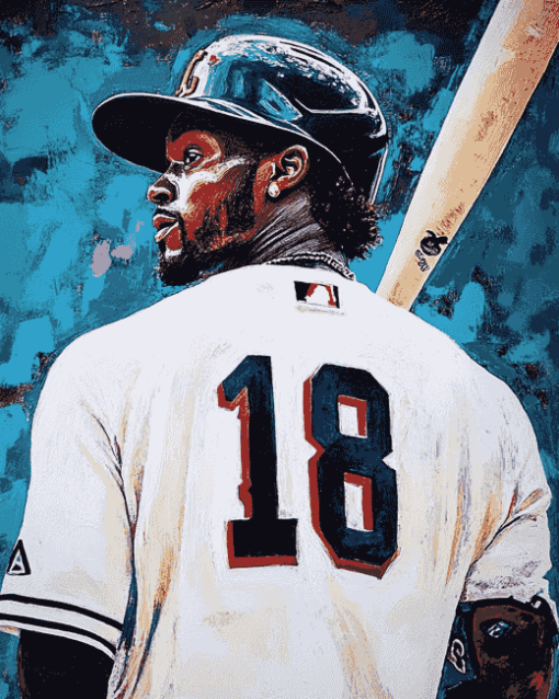 Baseball Star Kahlil Watson Diamond Painting