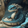 Basilisk Dragon Fantasy Diamond Painting