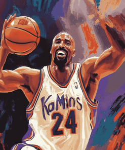 Basketball Legend Karl Malone Diamond Painting