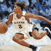 Basketball Star Jaden Ivey Diamond Painting