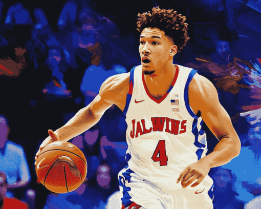 Basketball Star Jalen Wilson Diamond Painting