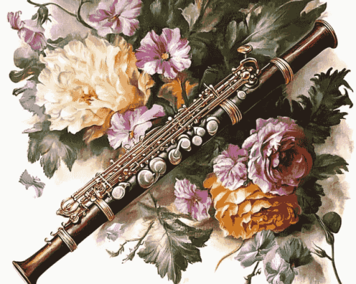 Bassoon Music Diamond Painting