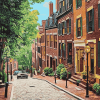 Beacon Hill Streets Diamond Painting