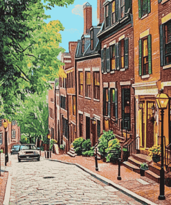 Beacon Hill Streets Diamond Painting