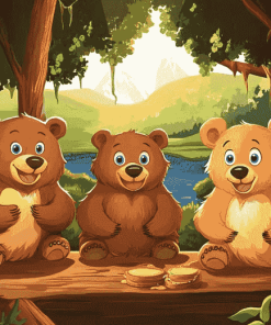 Bear Animation Diamond Painting