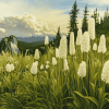 Beargrass Meadow Scene Diamond Painting