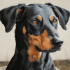 Beauceron Puppy Diamond Painting