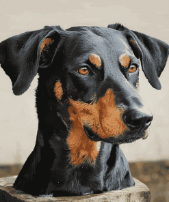 Beauceron Puppy Diamond Painting