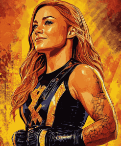 Becky Lynch WWE Diamond Painting