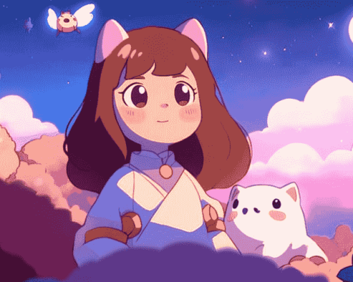 Bee And Puppycat Anime Diamond Painting