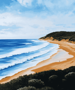 Bells Beach Seascapes Diamond Painting