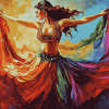 Belly Dancer Woman Diamond Painting