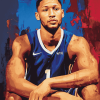 Ben Simmons Basketball Diamond Painting