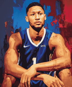 Ben Simmons Basketball Diamond Painting