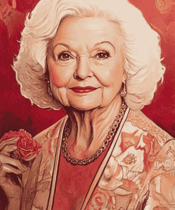 Betty White Iconic Women Diamond Painting