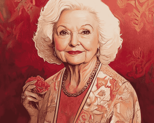 Betty White Iconic Women Diamond Painting