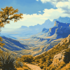 Big Bend National Park Scenic View Diamond Painting