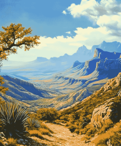 Big Bend National Park Scenic View Diamond Painting