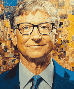 Bill Gates Legacy Diamond Painting