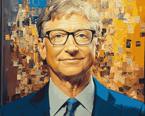 Bill Gates Legacy Diamond Painting