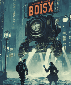 Bioshock Animation Robots Diamond Painting