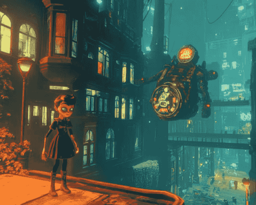 Bioshock Animation Style Diamond Painting