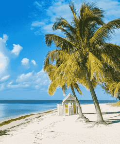 Biscayne Florida Beach Diamond Painting