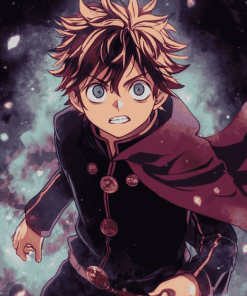 Black Clover Luck Anime Character Diamond Painting