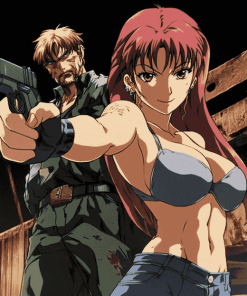 Black Lagoon Anime Adventure Diamond Painting