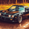 Black Pontiac Firebird Diamond Painting