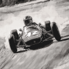 Black and White Go Kart Diamond Painting