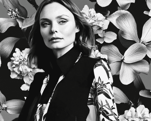 Black and White Stella McCartney Diamond Painting