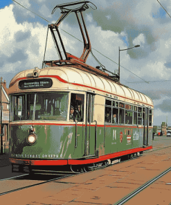 Blackpool Tramway Journey Diamond Painting