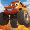 Blaze Monster Machines Animation Diamond Painting