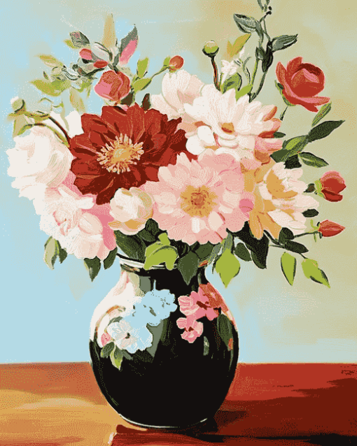 Blossom Vase Diamond Painting