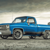 Blue C10 Chevy Truck Diamond Painting