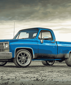 Blue C10 Chevy Truck Diamond Painting