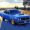 Blue Xb Gt Falcon Vehicles Diamond Painting