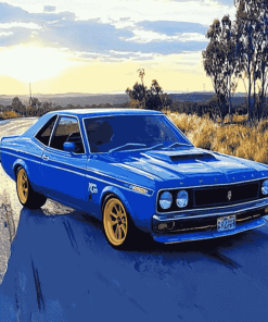 Blue Xb Gt Falcon Vehicles Diamond Painting