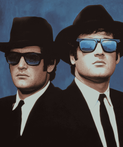 Blues Brothers Movie Characters Diamond Painting