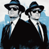 Blues Brothers Movie Diamond Painting