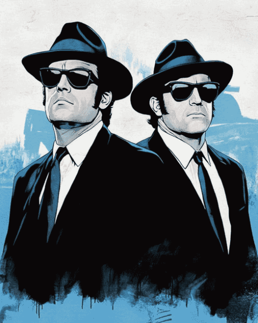 Blues Brothers Movie Diamond Painting