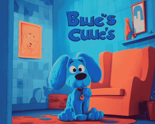 Blues Clues Animation Diamond Painting