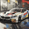 Bmw M8 Gte Engines Diamond Painting