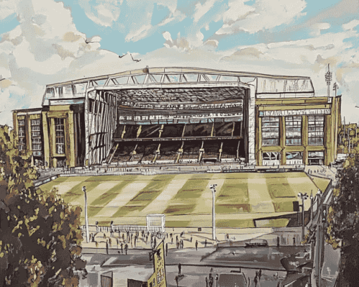 Boleyn Ground Stadium Diamond Painting