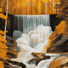 Bond Michigan Waterfall Diamond Painting