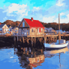 Boothbay Coastal Landscape Diamond Painting