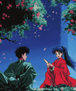 Botan and Yusuke YuYu Hakusho Diamond Painting