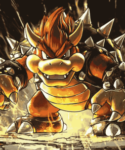 Bowser Cartoon Diamond Painting