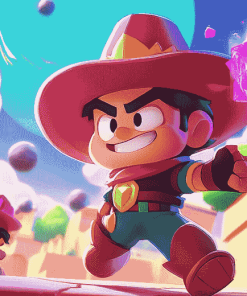 Brawl Stars Game Animation Diamond Painting